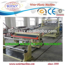 machine d’extrusion Conseil feuille de feuille de plastique production ligne PVC